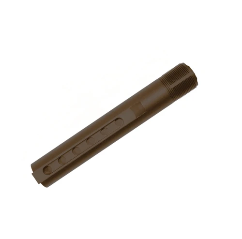 MCS AR-15 Stock Buffer Tube Mil-Spec - 6 Positions - Cerakote Burnt Bronze