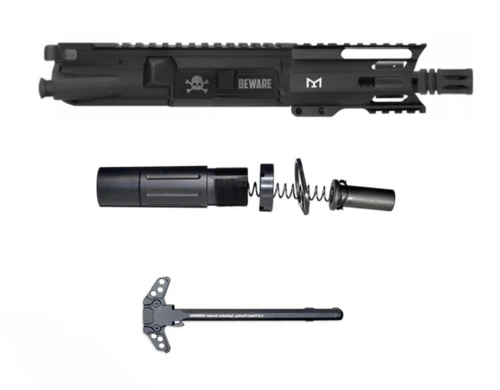 MCS AR-15 5.56 5'' PISTOL BUILD W/ SHORT BUFFER SYSTEM, AMBI CHARGING HANDLE 