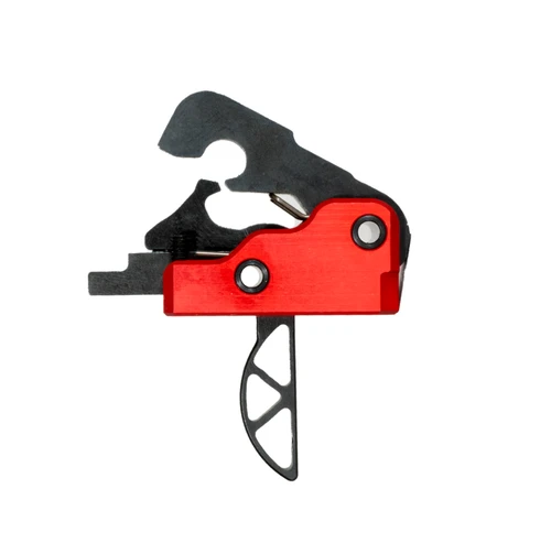 MCS AR-15/M4 3 LB DROP-IN TRIGGER ULTRA MATCH SKELETONIZED SYSTEM - CRIMSON RED