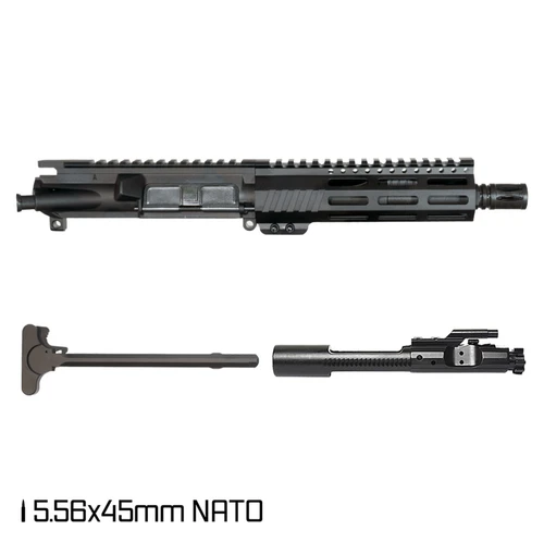 MCS AR-15 7.5" INCH 5.56 NATO PISTOL UPPER 1:7 FREEFLOAT M-LOK HANDGUARD