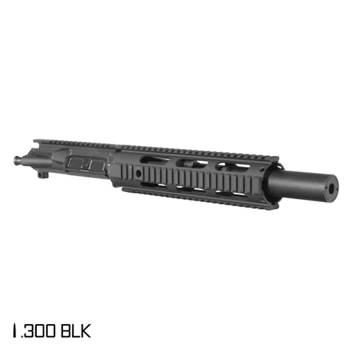 MCS AR-15 .300 BLACKOUT 7.5" INCH PISTOL UPPER 1:8 FREEFLOAT QUAD-RAIL HANDGUARD 