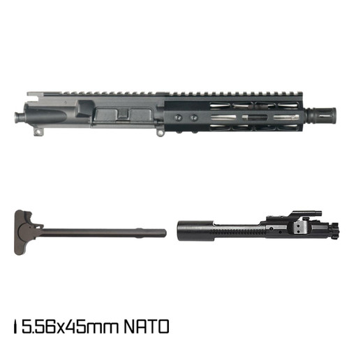 MCS AR-15 7.5" INCH 5.56 NATO PISTOL UPPER 1:7 FREEFLOAT M-LOK HANDGUARD 
