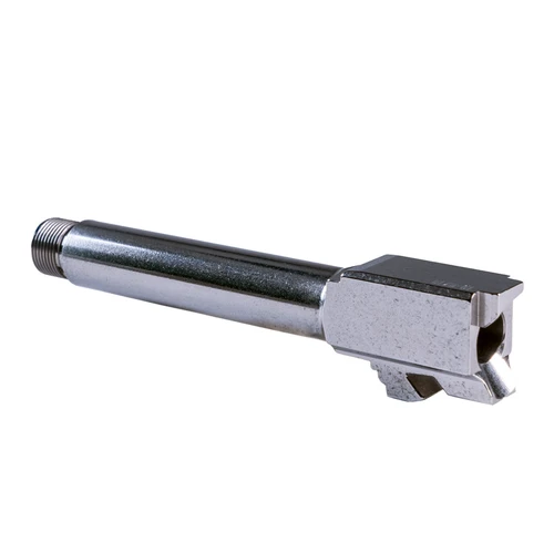 MCS MATCH GRADE - GLOCK 19 COMPATIBLE THREADED BARREL - POLISHED CLEAR PVD