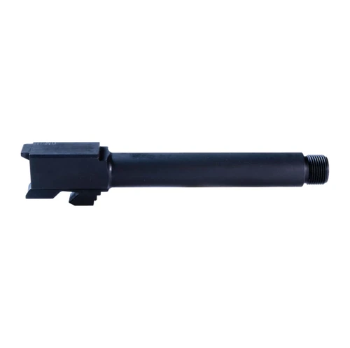 MCS GLOCK 17 COMPATIBLE THREADED MATCH GRADE BARREL - BLACK NITRIDE 