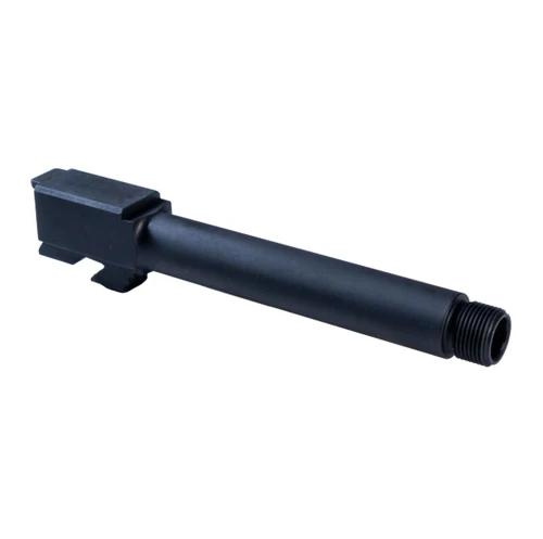 MCS GLOCK 17 COMPATIBLE THREADED MATCH GRADE BARREL - BLACK NITRIDE 