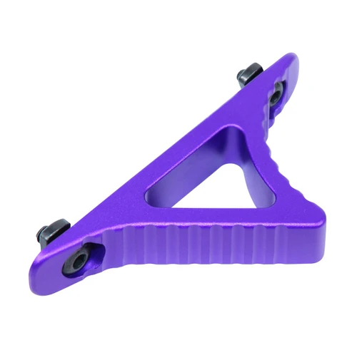 MCS Skeletonized Angled Foregrip For M-LOK - Anodized Royal Purple 