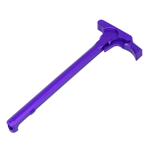 MCS AR-15 Charging Handle With Gen 5 Latch - Anodized Royal Purple