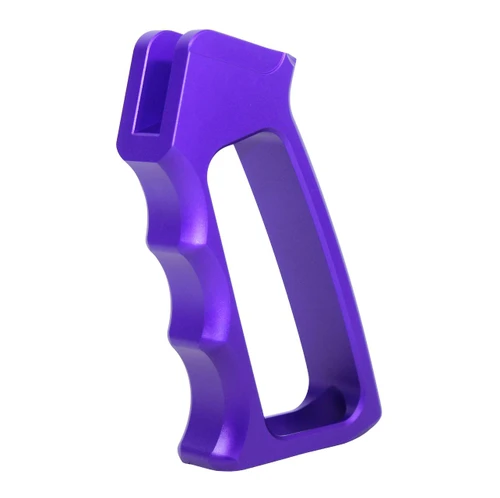 MCS AR-15 Ultralight Series Skeletonized Aluminum Pistol Grip Gen 2 - Anodized Royal Purple 