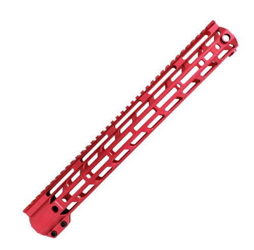 MCS Anodized Red M-LOK Rail 15",12",10",7"  MCS Anodized Red M-LOK Rail 15",12",10",7"