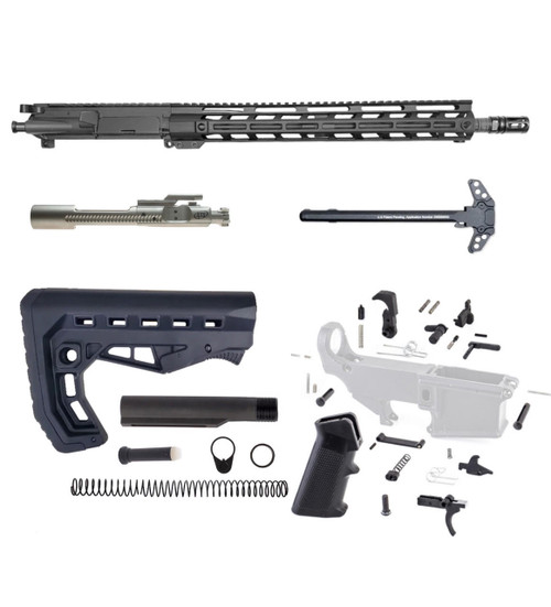 MCS Skeleton 16" AR15 Complete Build Kit 