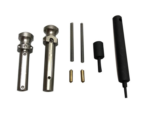 AR-15 STAINLESS EXTENDED PIVOT & TAKEDOWN SET WITH TOOLS TDP-SST-XP