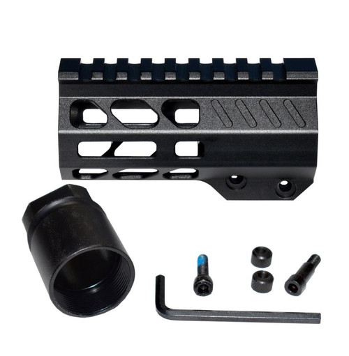 MCS M-LOK Free Float Handguard for 223/5.56 Uppers, 4.2" Length  MCS M-LOK Free Float Handguard for 223/5.56 Uppers, 4.2" Length