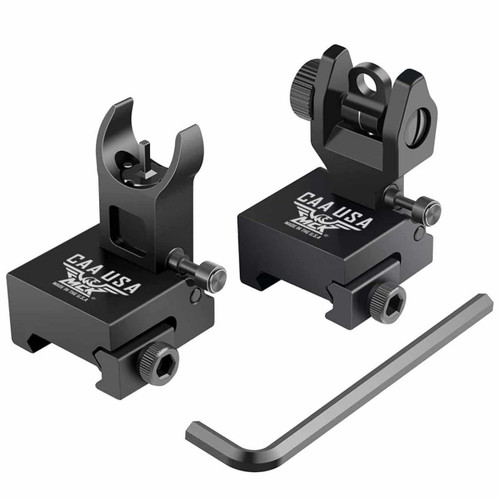 CAA MCKBUS FRONT AND REAR FLIP-UP SIGHTS  CAA MCKBUS FRONT AND REAR FLIP-UP SIGHTS