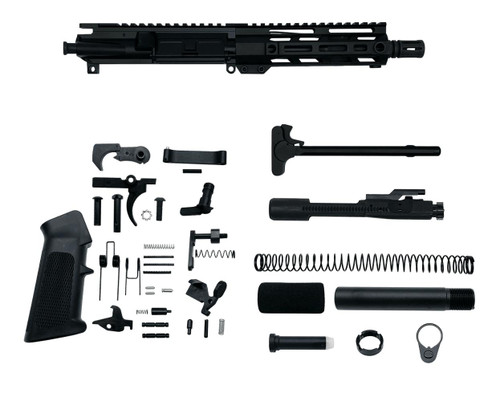 MCS AR-15 7.62×39 7.5″ Pistol Upper Complete Build Kits Assembled Black barrel Upper  MCS AR-15 7.62×39 7.5″ Pistol Upper Complete Build Kits Assembled Black barrel Upper