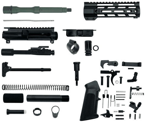MCS AR-15 300 Blackout 7.5″ Pistol Upper Complete Build Kits Unassembled Black barrel Upper  MCS AR-15 300 Blackout 7.5″ Pistol Upper Complete Build Kits Unassembled Black barrel Upper