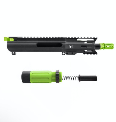 AR-15 5.56 NATO 5'' SLICK SIDE PISTOL UPPER - FORGED UPPER WITH