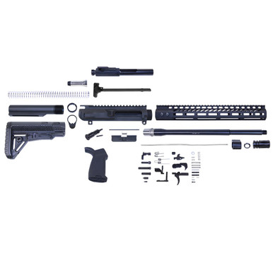 Buy AR .308 Complete Rifle Kit Anodized Black | MCS Gearup