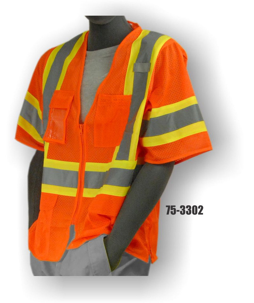 75-3302 ORANGE CLASS 3 VEST