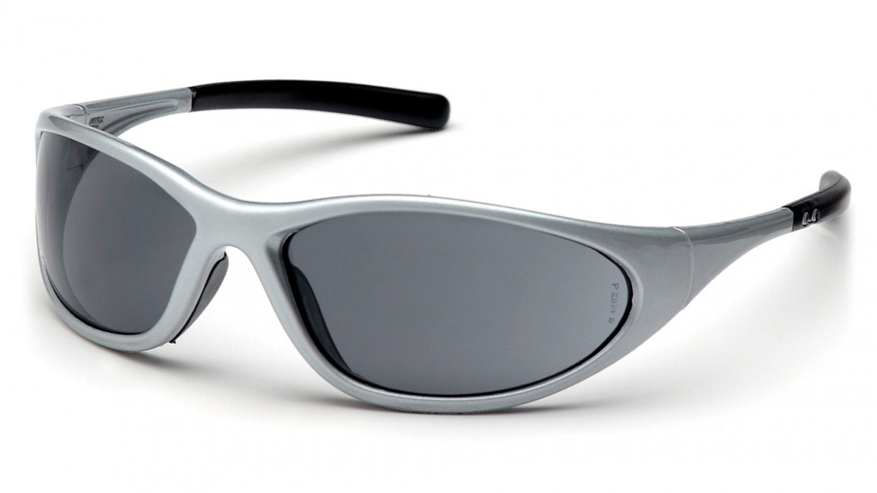 ZONE II - SILVER FRAME,GRAY LENS