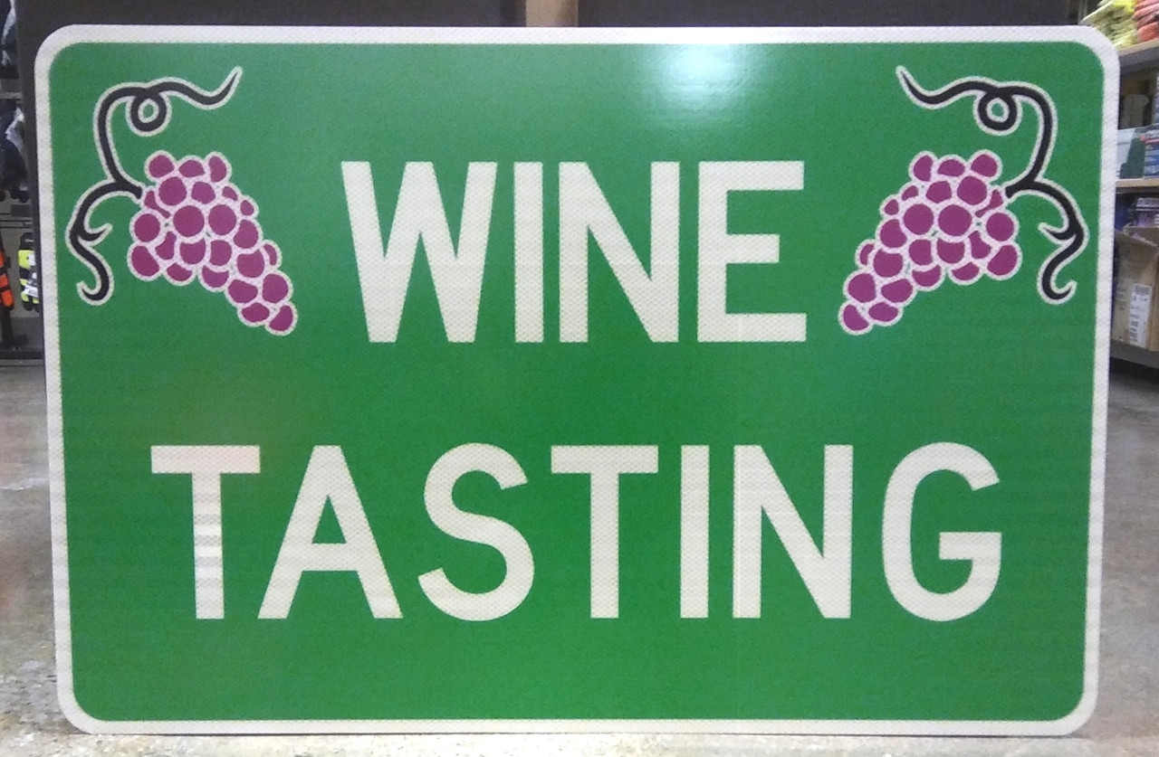 WINE TASTING - SIGN