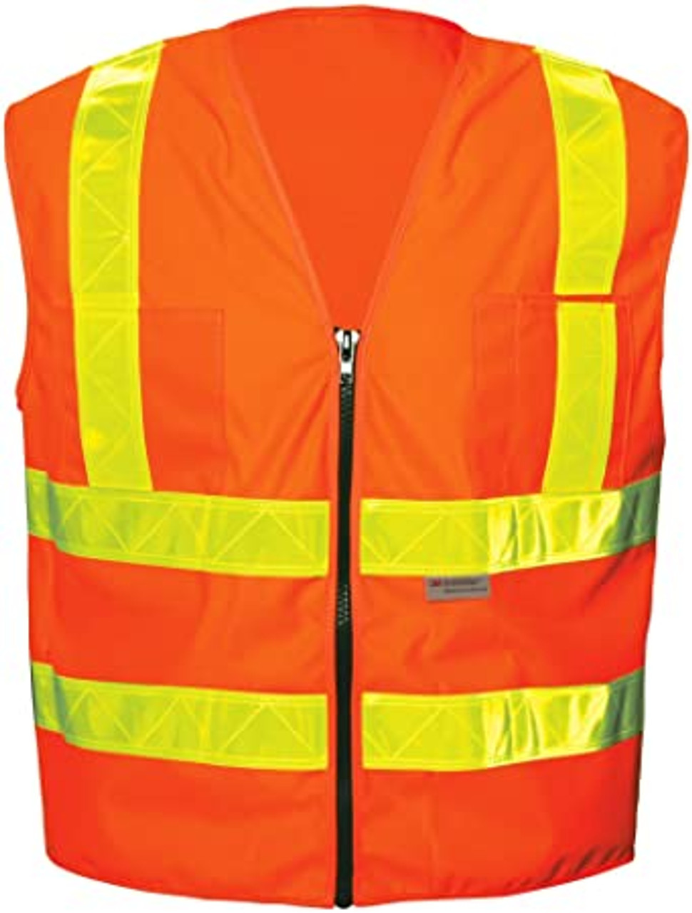 OK1 - SOLID ORANGE VEST - CLASS II