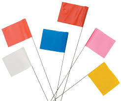 Marking Flags - 15" Stake
