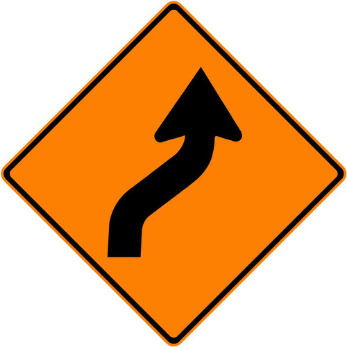 TRAFFIC SHIFT RIGHT - 48" REFLEXITE TRAFFIC SHIFT RIGHT - 48" REFLEXITE