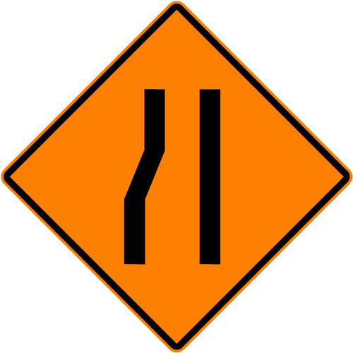 LEFT LANE ENDS - 48" REFLEXITE LEFT LANE ENDS - 48" REFLEXITE