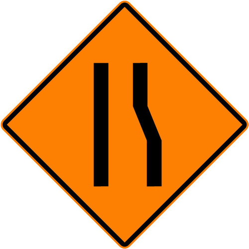 RIGHT LANE ENDS - 48" REFLEXITE RIGHT LANE ENDS - 48" REFLEXITE