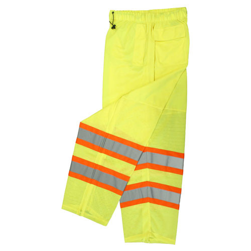 SP61 CLASS E MESH/SOLID PANT, LIME SP61 CLASS E MESH/SOLID PANT, LIME