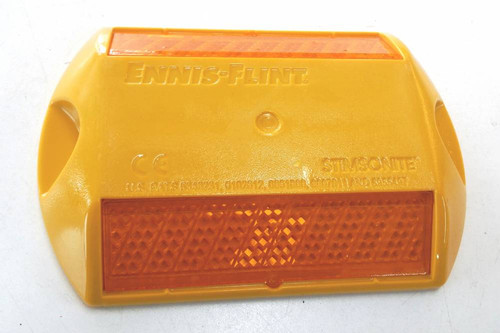 TWO WAY AMBER PAVMENT MARKER