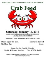 Gold Country Fair Heritage Foundation Crab Feed – 2016