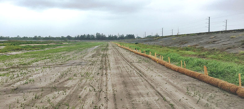 Straw Wattles and Stake Placement 