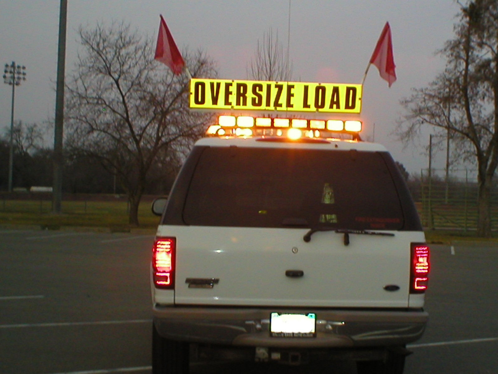Pilot car light bar online