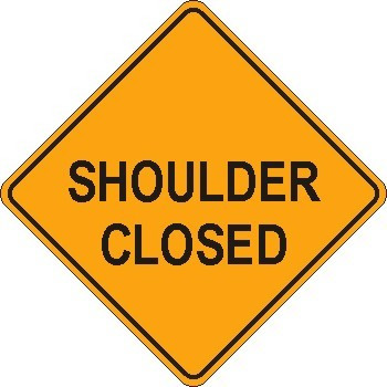 SHOULDER CLOSED - 48