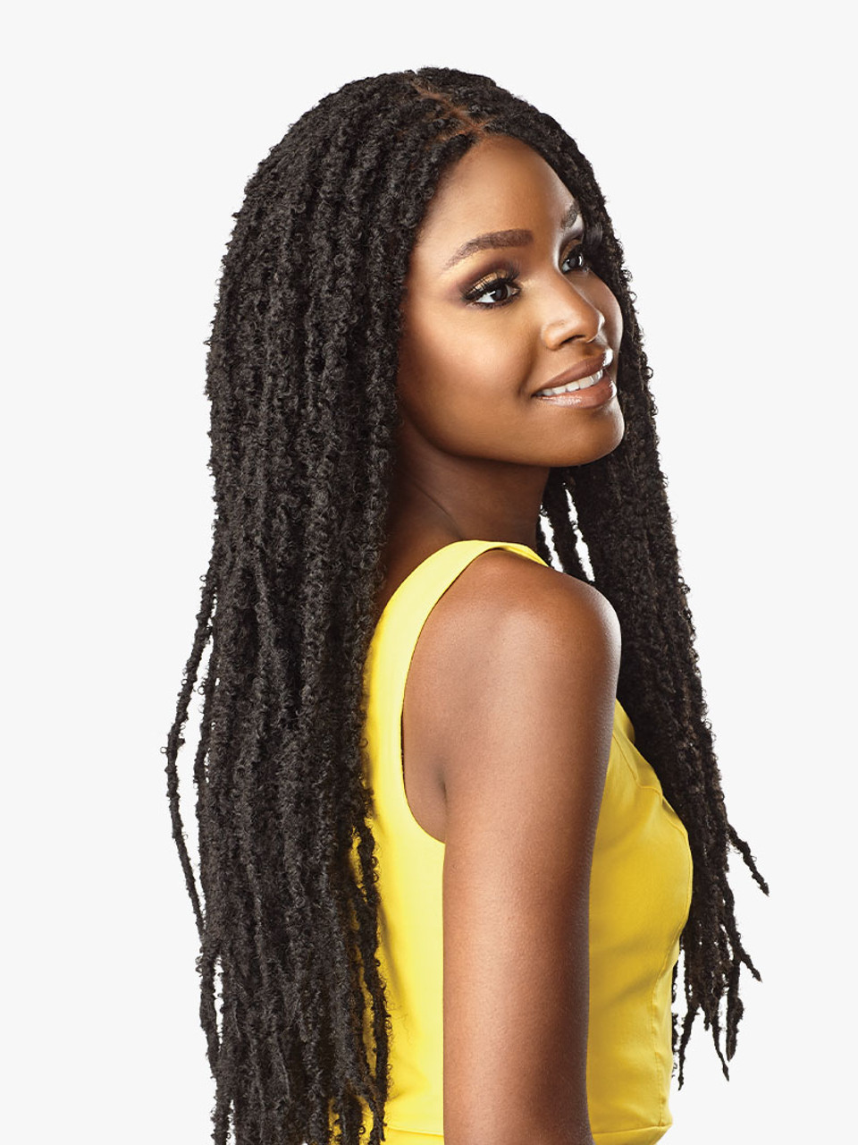 Download Sensationnel Cloud 9 Synthetic Swiss 100 Hand Braided Lace Wig Wig Butterfly Locs 30