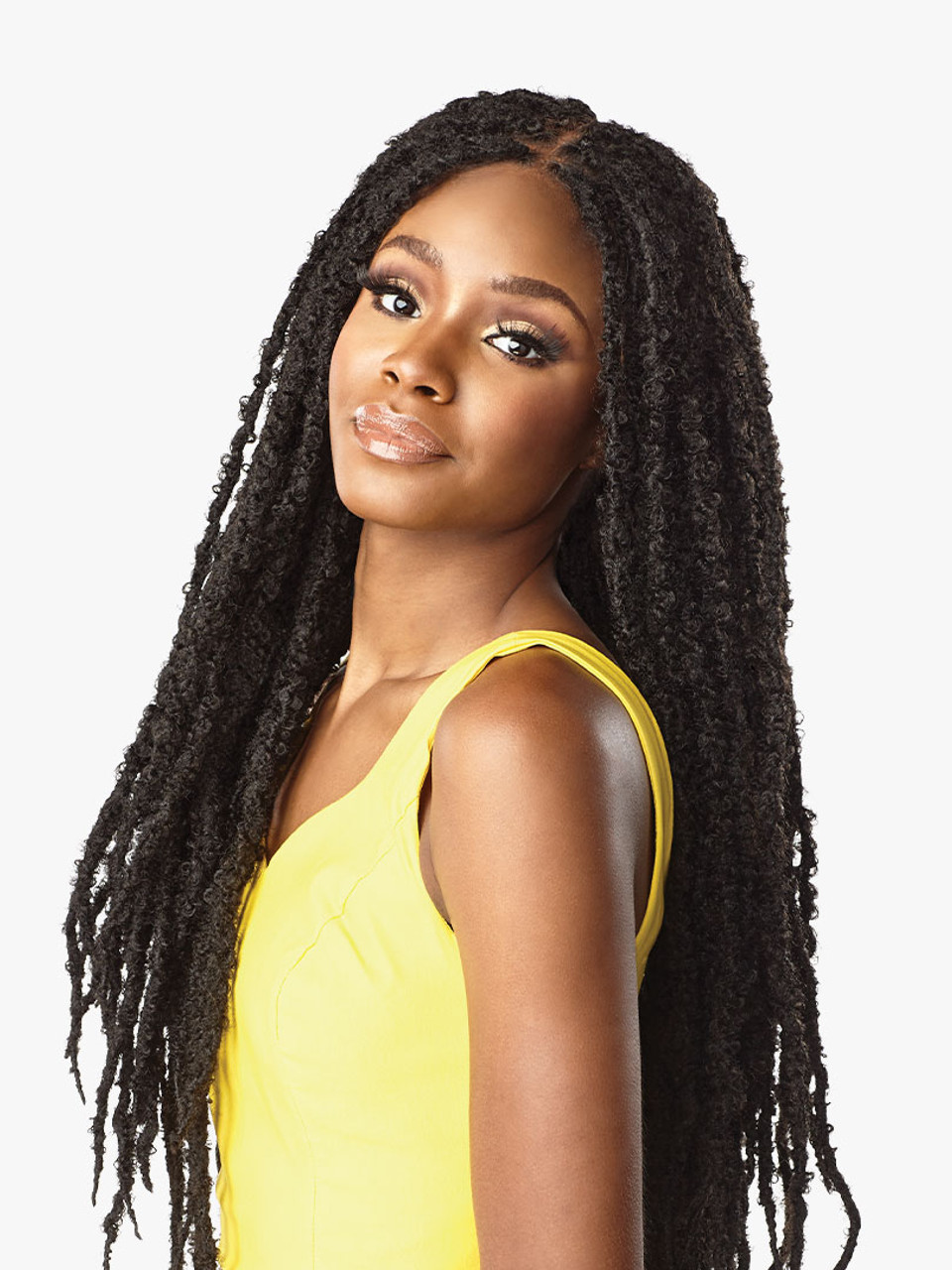 Download Sensationnel Cloud 9 Synthetic Swiss 100 Hand Braided Lace Wig Wig Butterfly Locs 30