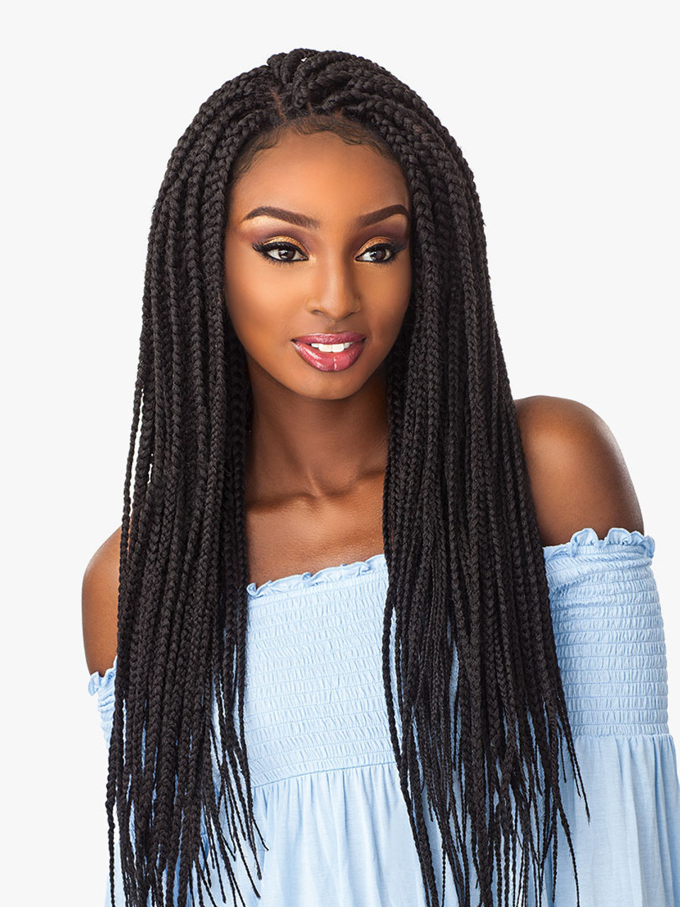 Model model box braid wig clearance