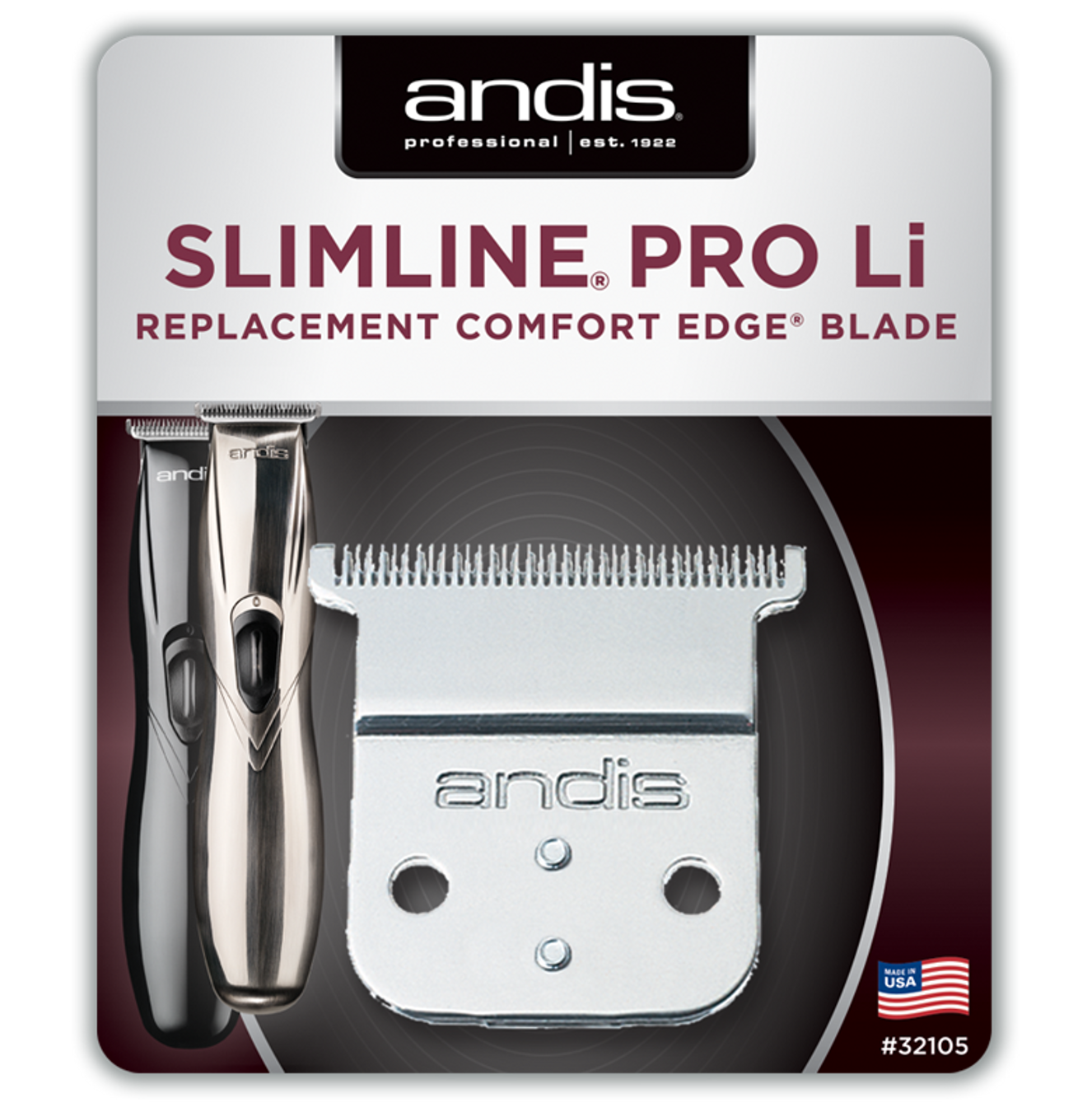 Andis Slimline Pro Li Replacement Comfort Edge Blade