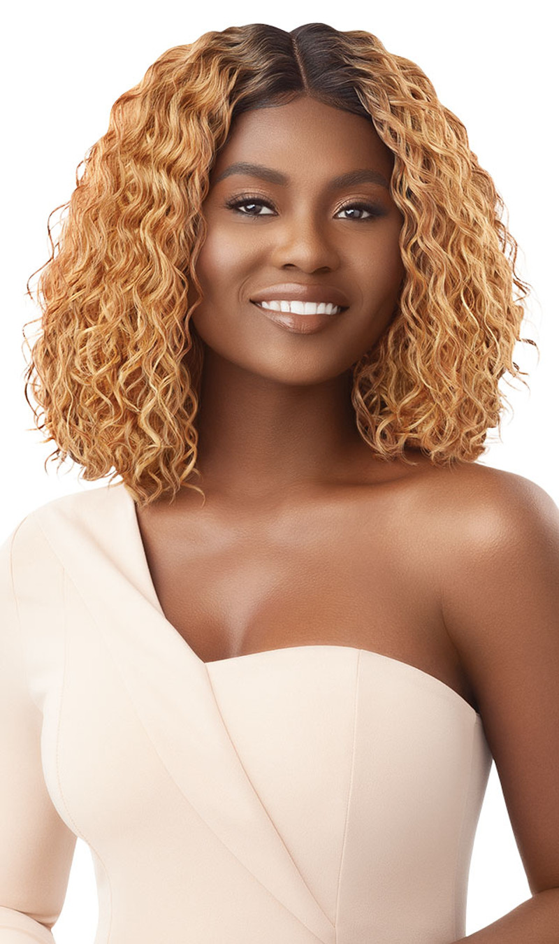 OUTRE Synthetic Pre-Plucked HD Transparent Lace Front Wig - YANARA