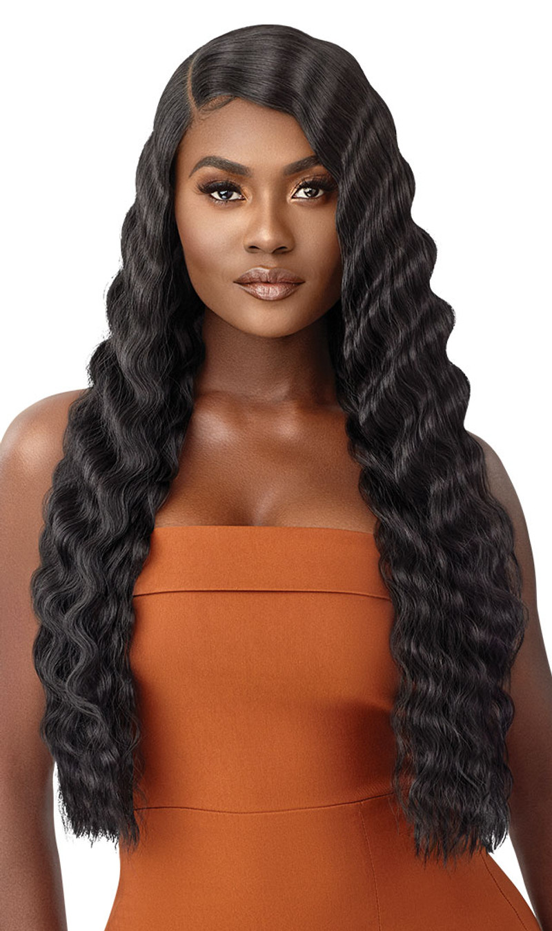 OUTRE Premium Synthetic HD Swiss Lace Front Wig - AZALYN 28"
