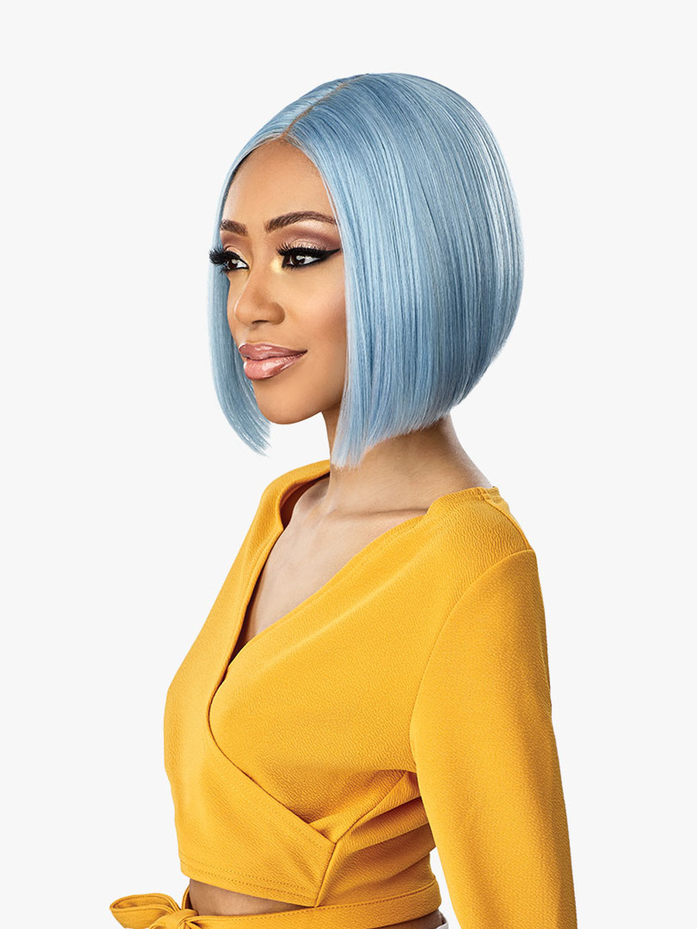 SENSATIONNEL Shear Muse Synthetic Hair Empress Lace Front Wig - AKEEVA