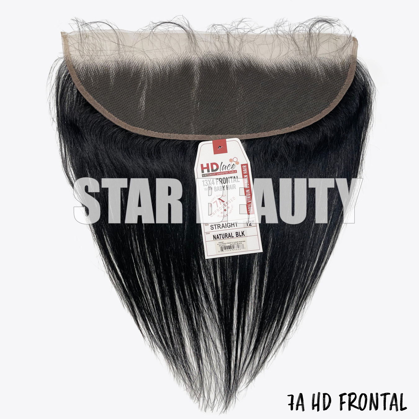 SENSATIONNEL 7A Bare & Natural 13X4 Frontal 100% Unprocessed Human Hair - Straight / Body Wave