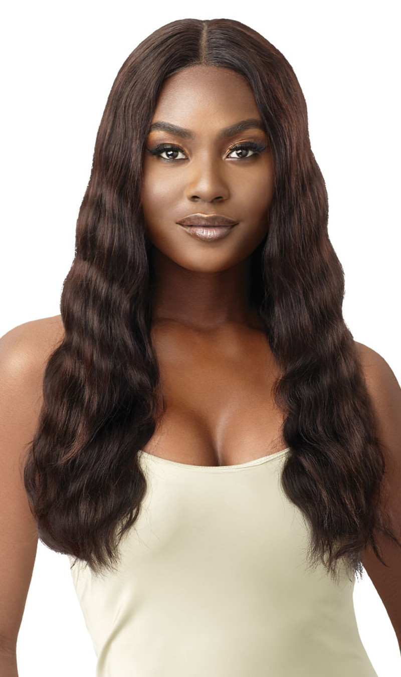 OUTRE Mytresses Gold Label 100% Unprocessed Human Hair Lace Front Wig  HH-HAISLEY