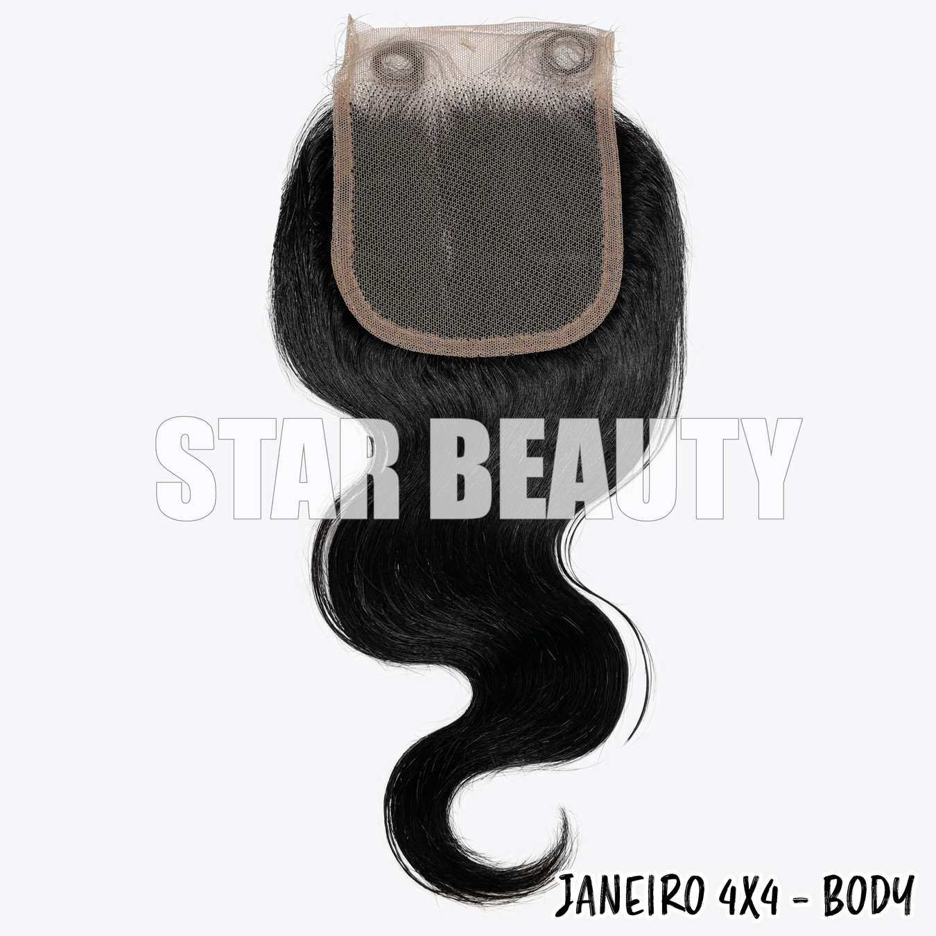 9A Janeiro Brazilian 100% Virgin Hair 4X4 Closure - BODY WAVE