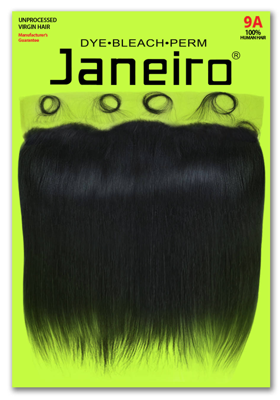 9A Janeiro Brazilian 100% Virgin Hair 13x4 Frontal - Straight