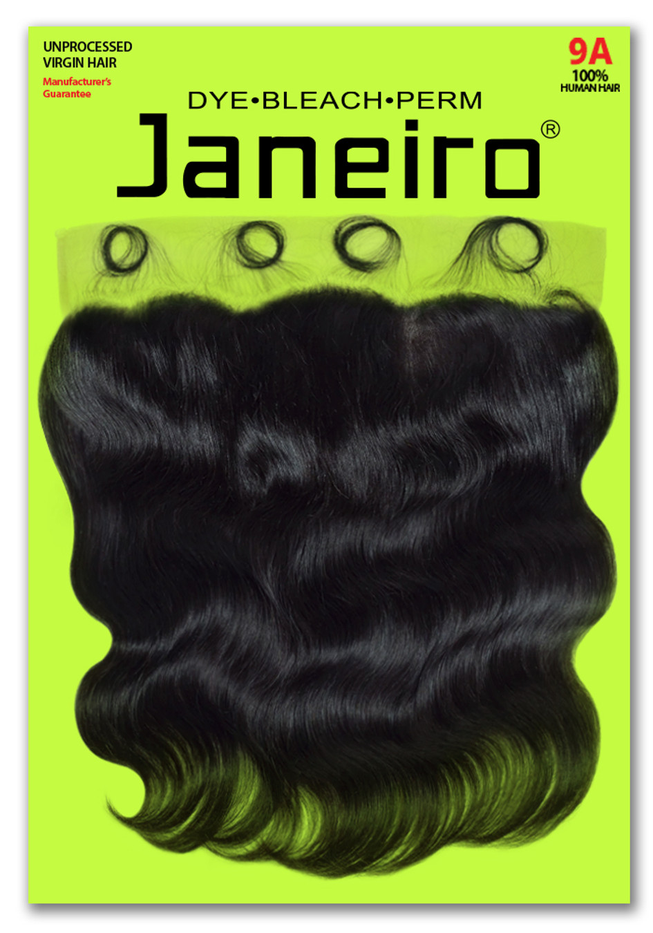 9A Janeiro Brazilian 100% Virgin Hair 13x4 Frontal - Body Wave