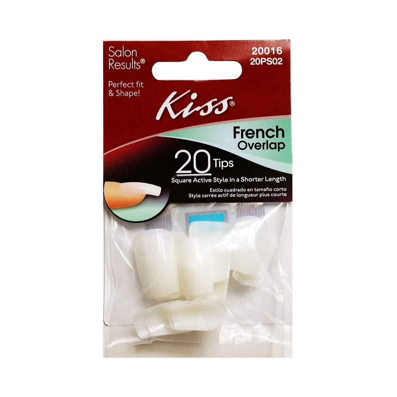 KISS 20 Tips Salon Nails Bag