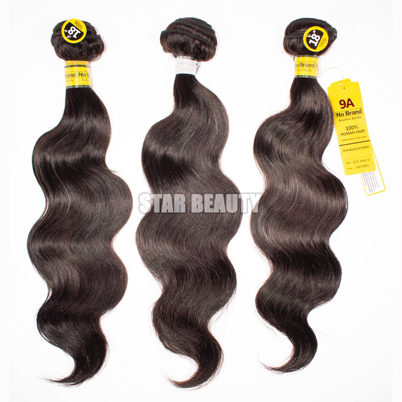 9A No Name Brand Brazilian 3 Bundle Deal