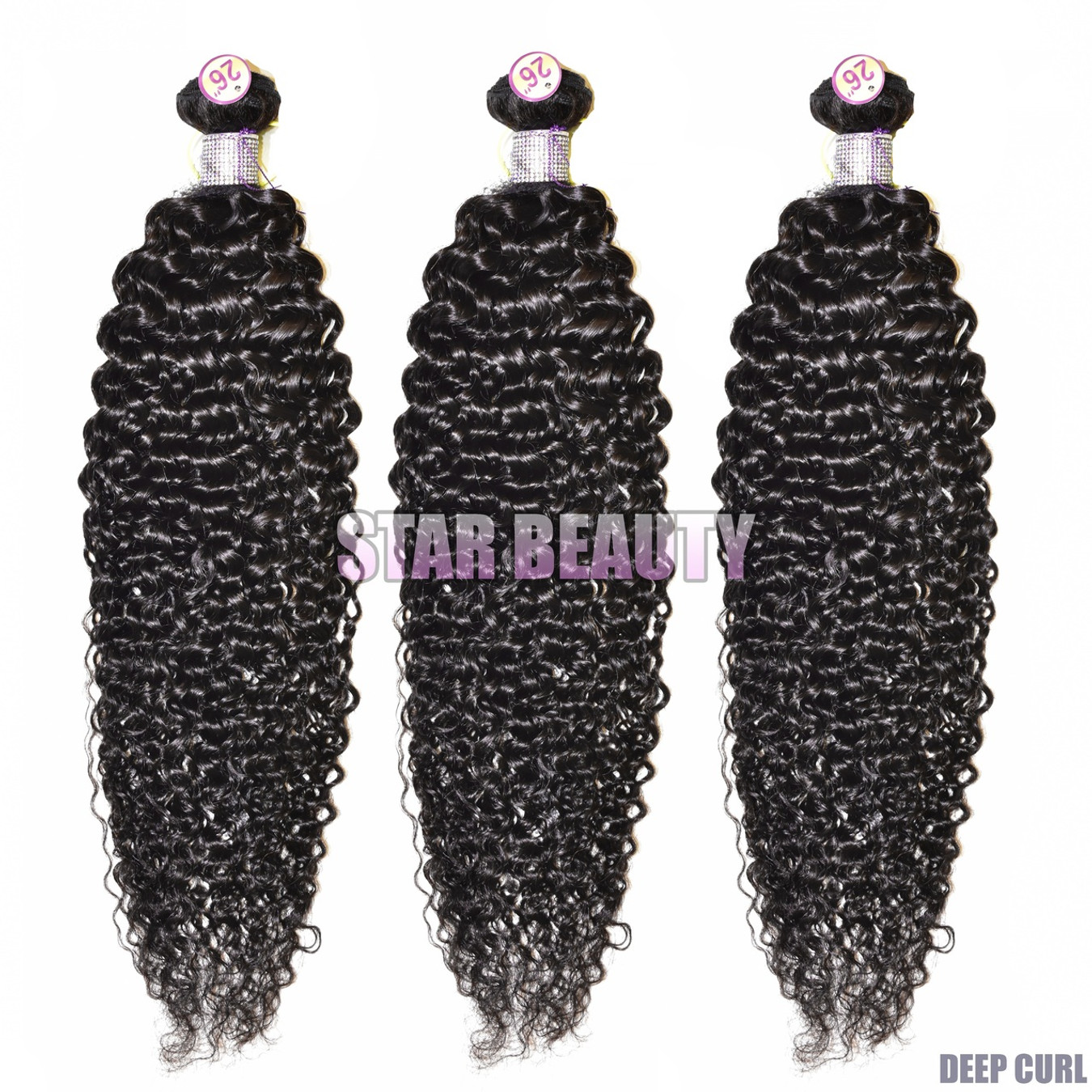 10A ENGAGE Virgin Hair Single Bundle - Deep Curly (10"- 30")